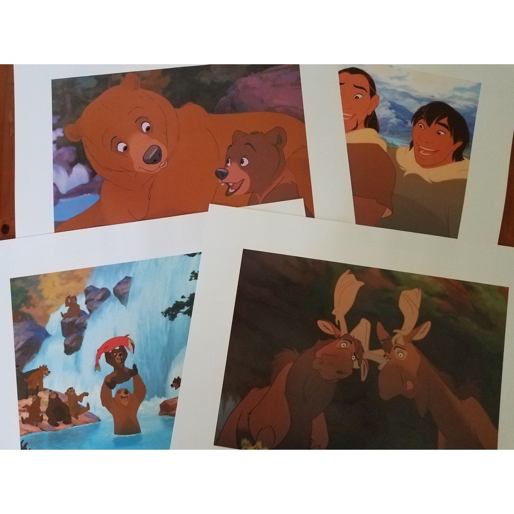 Disney lithographs Brother Bear